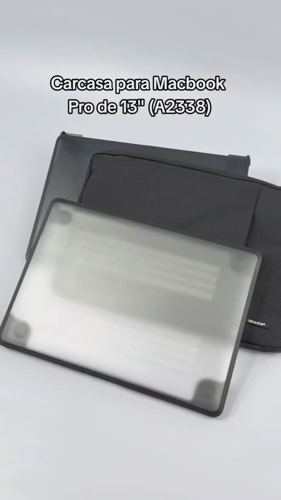 Cargar vídeo: Carcasa Macbook Pro T con Funda A2251 A2289 A2338 CAR-BG-A2338-FUN-T