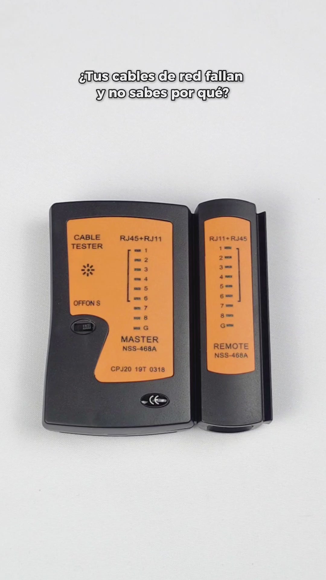 Cargar vídeo: Tester Cable Red TESTER-RED-UTP-RJ11
