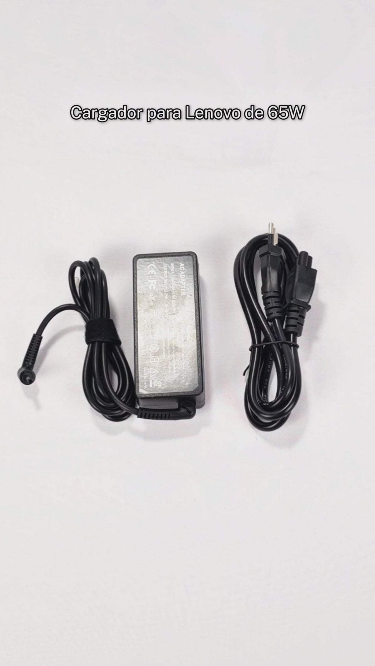Cargar vídeo: Cargador Lenovo 65W CAR-LE-65W-4.0